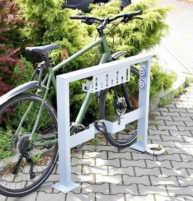 Obrázok produktu pre Stojan na bicykle s nabíjacím zariadením pre elektrické bicykle
