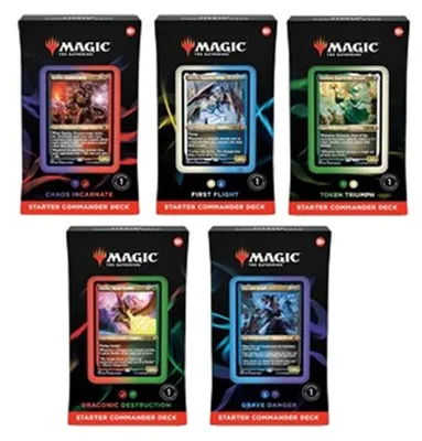 Zdjęcie produktu dla Magic: The Gathering Starter Commander Decks: Deck Set