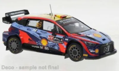 Produktbild von IXO 1:43 Hyundai i20 N Rally1, No.6, WRC, Rally Acropolis D.Sordo/C.Carrera, 202