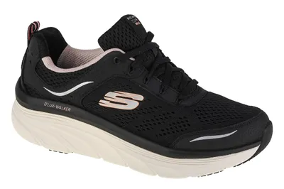 Imagen del producto de Zapatillas deportivas para mujer Skechers, con cordones, suela de goma, color negro