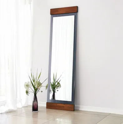 Obrázok produktu pre Skye Decor, Zrkadlo cheval - Vebavi (orech + dymová)