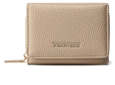 Produktbild von Frentree Geldbörse Damen Portemonnaie mit Reißverschluss, 8 Kartenfächer, Scheinfach, Kompakte Brieftasche mit Dokumentenfach – elegant & alltagstauglich