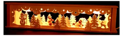 Produktbild von Schwibbogen 2-42 Schwibbogenerhöhung für Lichterbogen Made Erzgebirge Seiffen Maße: 52x10x11cm (BxTxH) …, 1