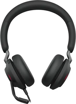 Zdjęcie produktu dla Jabra Evolve2 40 SE, Przewodowa, Połączenia/muzyka, 168,5 g, Zestaw słuchawkowy, Czarny
