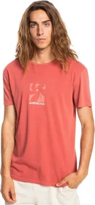 Produktbild von Quiksilver Herren T-Shirt Big Island rot : M Größe: M