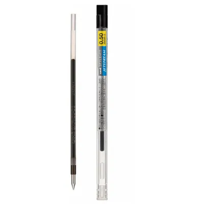 Obrázok produktu pre Mitsubishi Pencil Uni-ball Jetstream náplň s olejovým atramentom pre perá Style Fit - 0,5 mm - Čierna [SXR-89-05]