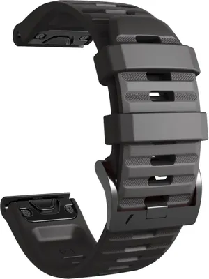 Produktbild von INF Bransoletka Garmin Fenix / Forerunner / Approach / Quatix Czarna