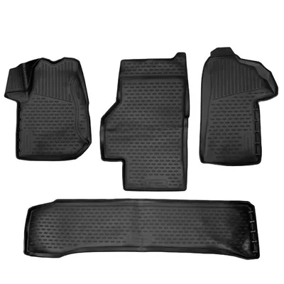 Image de Tapis de sol caoutchouc Novline Nissan Interstar 2022-2024 (6 places)