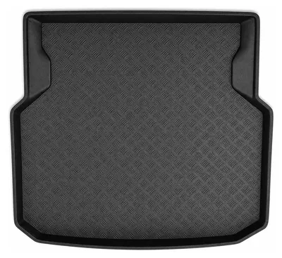 Productafbeelding van Rubberen kofferbakmat voor Mercedes-Benz C-Klasse W204 2007-2014 – zwart, op maat