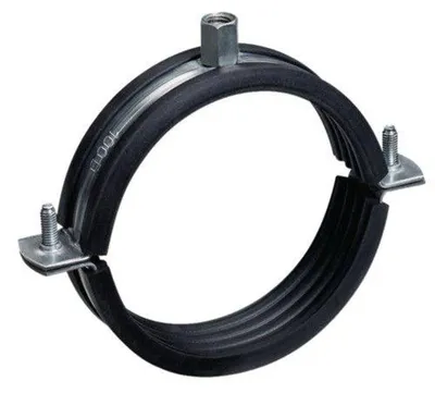 Produktbild von Lüftungsrohrschelle Stahl verzinkt M8/M10 x 180 mm
