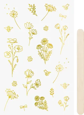 Imagen del producto de Heyda 203780961 RubSticker Blumen go