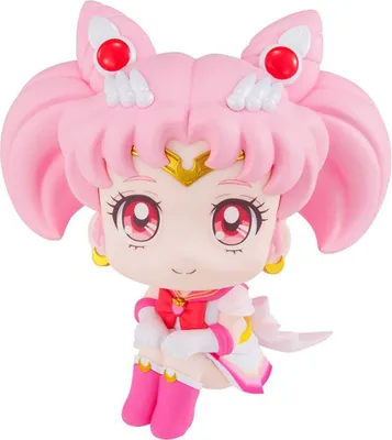 Image de Megahouse Pretty Guardian Sailor Moon Look Up PVC Statue Super Sailor Chibi Moon 11 cm