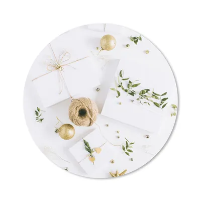 Produktbild von MuchoWow® Mauspad Mousepad Winter - Weihnachten - Geschenk 40x40 cm - Mousepads - Maus Mat - Pad - Mausunterlage - Schreibtisch Accessoires