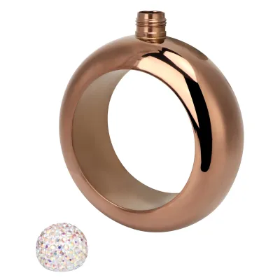 Image de Acier inoxydable Pichet de vin/alcool Bracelet poignet Flasque Entonnoir Cadeau pour danse Anniversaire Fête Club Bar