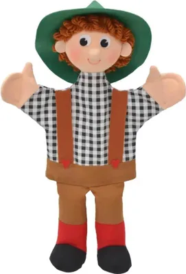 Produktbild von Junge Seppl 37 cm, Handpuppe