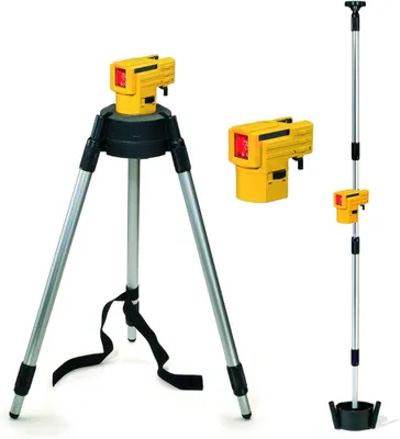 Immagine prodotto di Stabila LAX 50, laser a linee incrociate a 2 pezzi, treppiede incluso Portata (max.): 10 m
