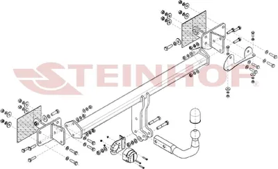 Produktbild von Z547117 Anhängerkupplung passend für MERCEDES A 238 06/2017-12/2023 starr