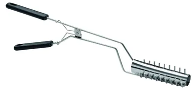 Spagatklauwtang aus Edelstahl, 1 Stück, silber, 47 cm
