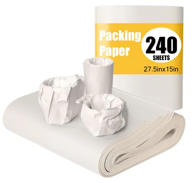 Produktbild von Packpapier Krantenpapier, 240 Blatt, 70 x 38 cm, 60 g/m², zum Verpacken