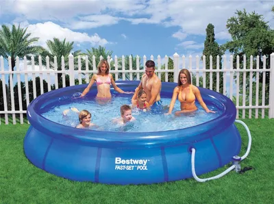 Produktbild von Zestaw basenowy Bestway Fast Set 366x76 cm 57274