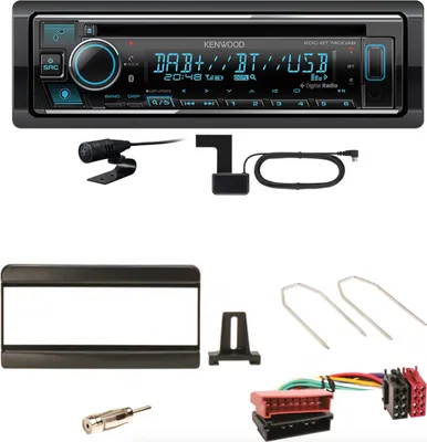 Produktbild von Kenwood KDC-BT740DAB Digitalradio USB CD Einbauset für Focus Fiesta Puma Mondeo
