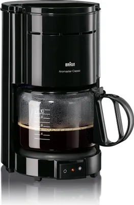 Produktbild von Braun KF 47 plus, Schwarz, 1000W, Kaffee