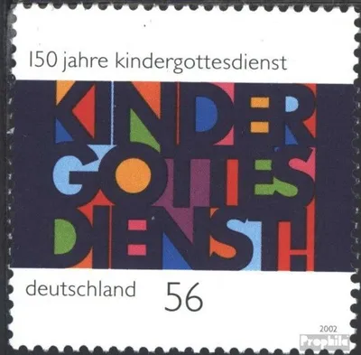Produktbild von Briefmarken BRD (BR.Deutschland) 2002 Mi 2256 (kompl.Ausg.) postfrisch Kindergottesdienste