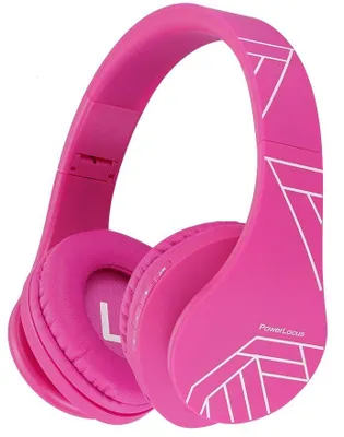 Image de Casque pour enfants PowerLocus - P2, sans fil, rose