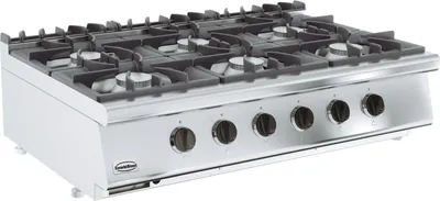 Obrázok produktu pre Plynová varná doska Combisteel Base 700 so 6 horákmi