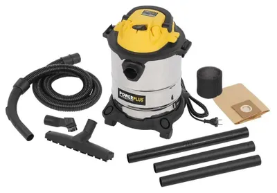 Produktbild von Power Plus POWX322 Staubsauger, 1000 Watt, Zubehör im Gerät