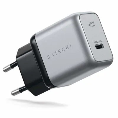 Immagine prodotto di Satechi STC ST UC30WCM EU Caricabatterie da Muro con USB C da 30W Grigio