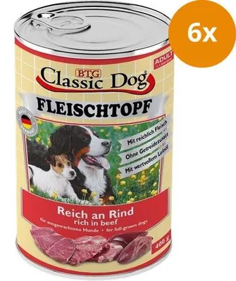 Produktbild von Classic Dog Fleischtopf Rind 400g