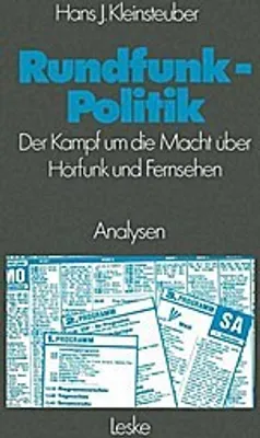 Immagine prodotto di Rundfunkpolitik in der Bundesrepublik
