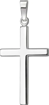 Produktbild von Kreuz-Anhänger hochglanz 925 Sterlingsilber Kettenanhänger