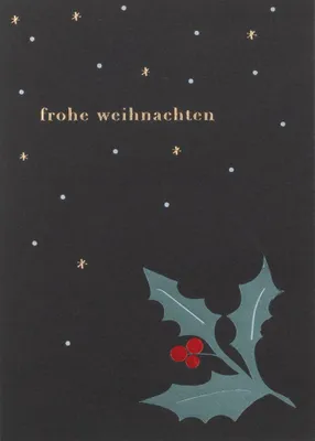 Produktbild von Weihnachtspost "Frohe Weihnachten"