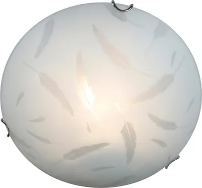 Produktbild von Näve Leuchten Glas-Deckenleuchte "MEZZO" Glas-Deckenleuchte "MEZZO" Deckenleuchten - Glas-Deckenleuchte "MEZZO", Deckenlampe aus Metall und Glas in weiß, 9 cm hoch, Ø 30 cm, E27-Fassung