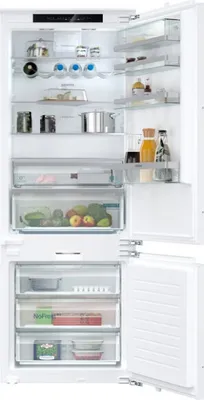 Image de Siemens iQ500 KB96NADD0 Réfrigérateur-congélateur Intégré 382 l D Blanc