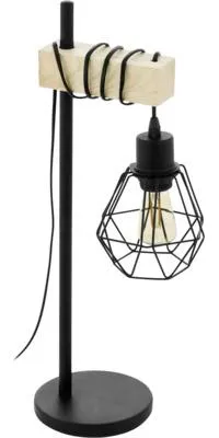 Immagine prodotto di EGLO TOWNSHEND 5, Nero, Marrone, Acciaio, Legno, Universale, Vintage, Nero, IP20