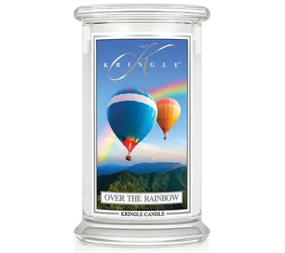 Immagine prodotto di Kringle Candle, candela profumata in barattolo, grande, "Over the Rainbow"