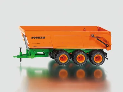 Image de Camion-benne Siku JOSKIN 3 essieux orange ; 2892