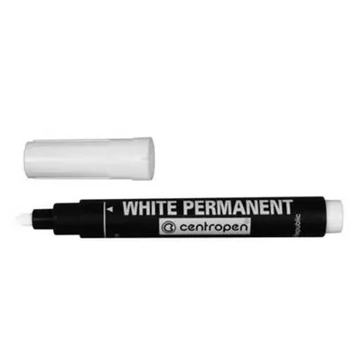 Obrázok produktu pre Centropen 8586 permanentný popisovač - biely