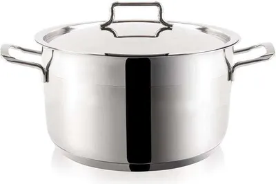 Produktbild von ORION Kochtopf Stahltopf mit Deckel 18/10 PREMIUM Induktion 4,3l