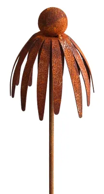 Produktbild von Rost Gartenstecker Sonnenhut 78 cm