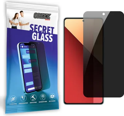 Zdjęcie produktu dla Szkło prywatyzujące GrizzGlass SecretGlass dla Xiaomi Redmi Note 13 4G