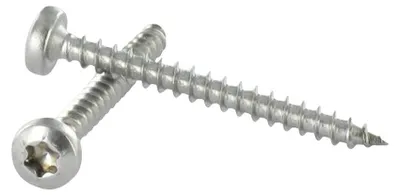 Produktbild von Spanplattenschrauben Edelstahl A2 Rundkopf 6x180 T25