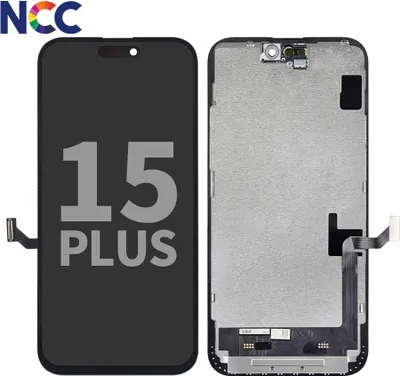 Produktbild von NCC Prime InCell LCD Display Touchscreen Bildschirm Schwarz für iPhone 15 Plus & Werkzeug