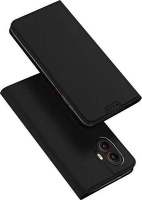 Produktbild von Dux Ducis Flip Case für Samsung Xcover 5 mit Kartenfach schwarz