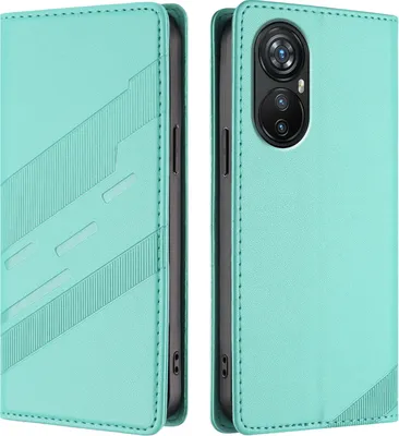 Obrázek produktu pro Pouzdro pro Blackview A200 Pro,Polyuretankožené peněženkové pouzdro s přihrádkou na karty a funkcí stojánku Türkis