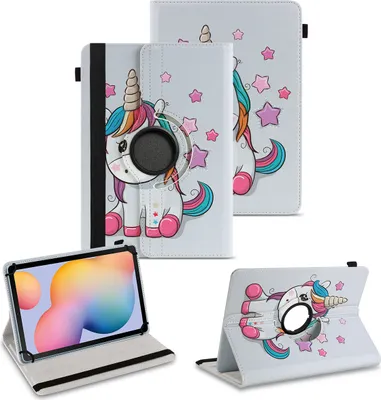 Produktbild von Tablet Hülle für Samsung Galaxy Tab A7 10.4 360° Drehbar Case Cover Stand SchutzFarben:Motiv 13