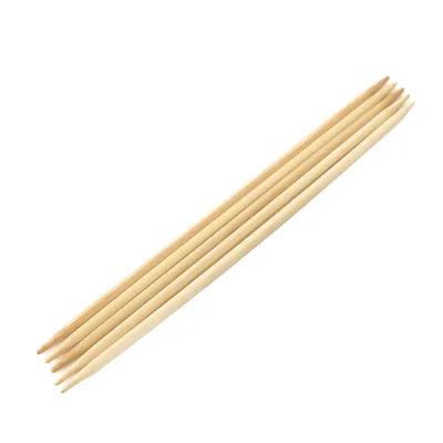 Bambus Nadelspiel Strumpfstricknadeln 20 cm mal 4.5 mm